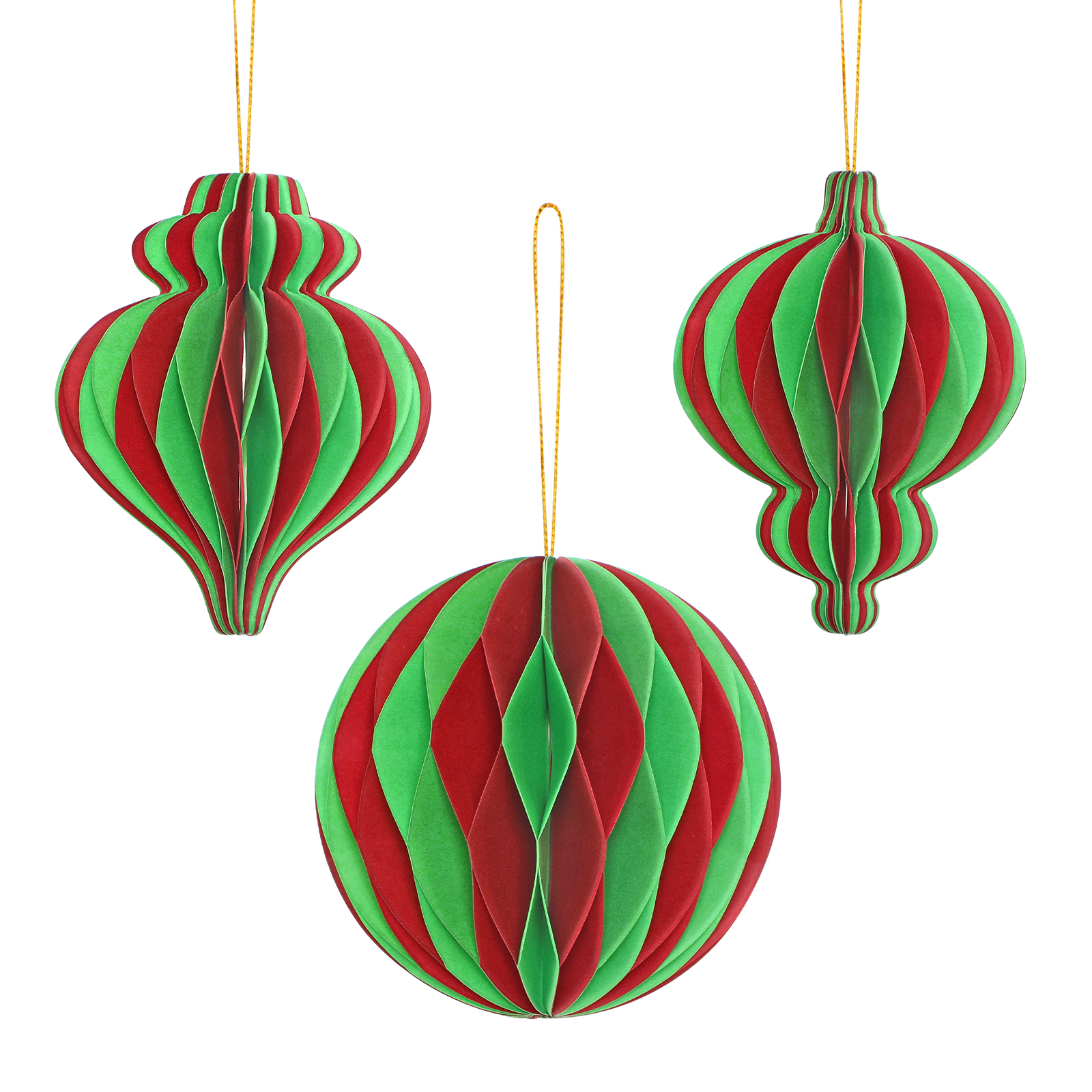 Mix color Red and Green christmas tree ball ornaments-03.jpg
